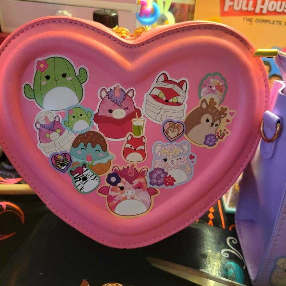 Squishmallow Heart Crossbody